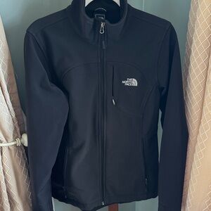 The North Face Black Full-Zip Softshell Jacket